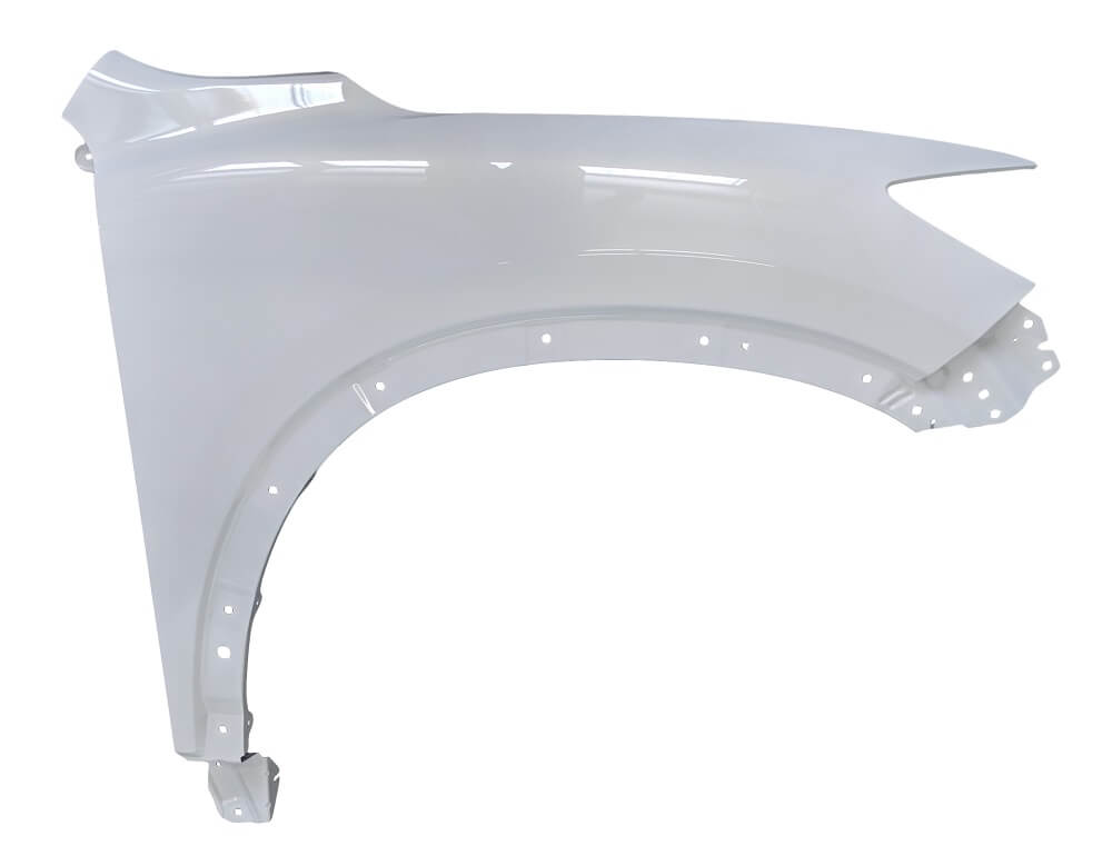 2013 Mazda CX-5 Passenger Side Fender, Without Repeater Lamp, Painted Crystal White Pearl (34K)