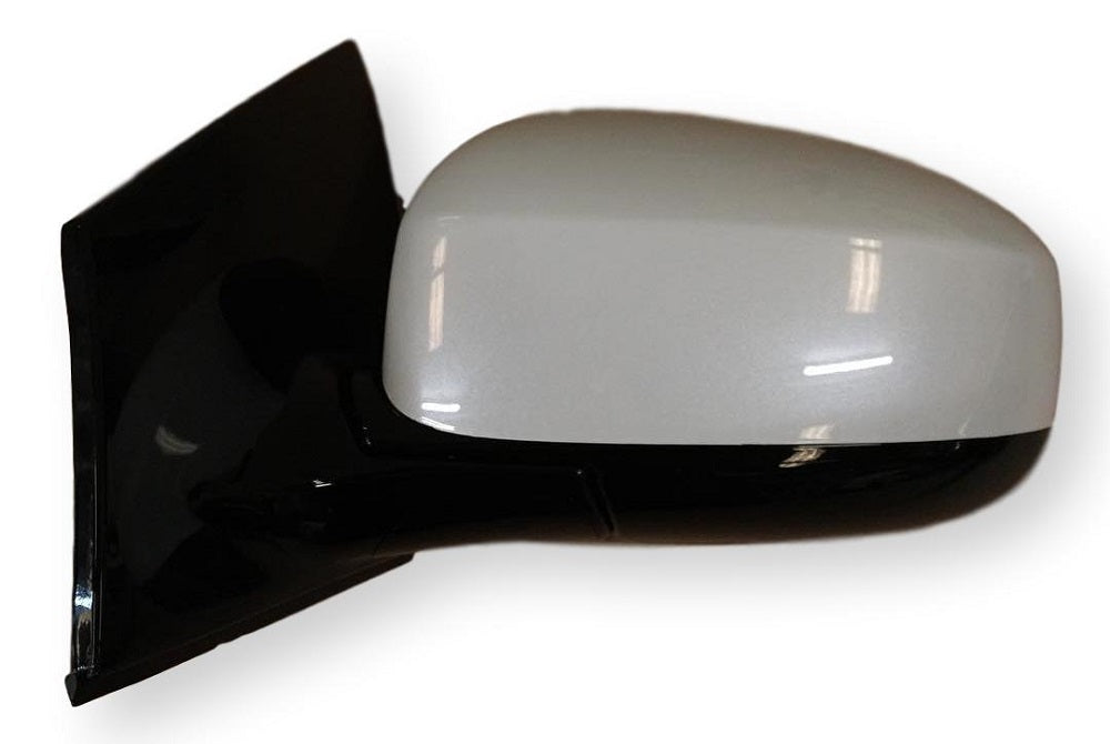 2014 Nissan Murano Driver Side View Mirror, HeatedWithout Memory, Painted White Pearl (QAB)