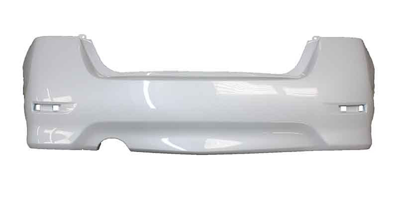 2014 Nissan Sentra Rear Bumper Painted Visual Pearl (Paint Code: QAC)