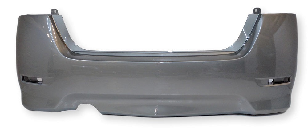 2014 Nissan Sentra Rear Bumper, SR Model, Painted Ash Metallic (K36)