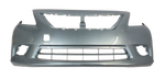 2014 Nissan Versa Front Bumper Sedan Painted Arctic Blue Metallic (RAF)