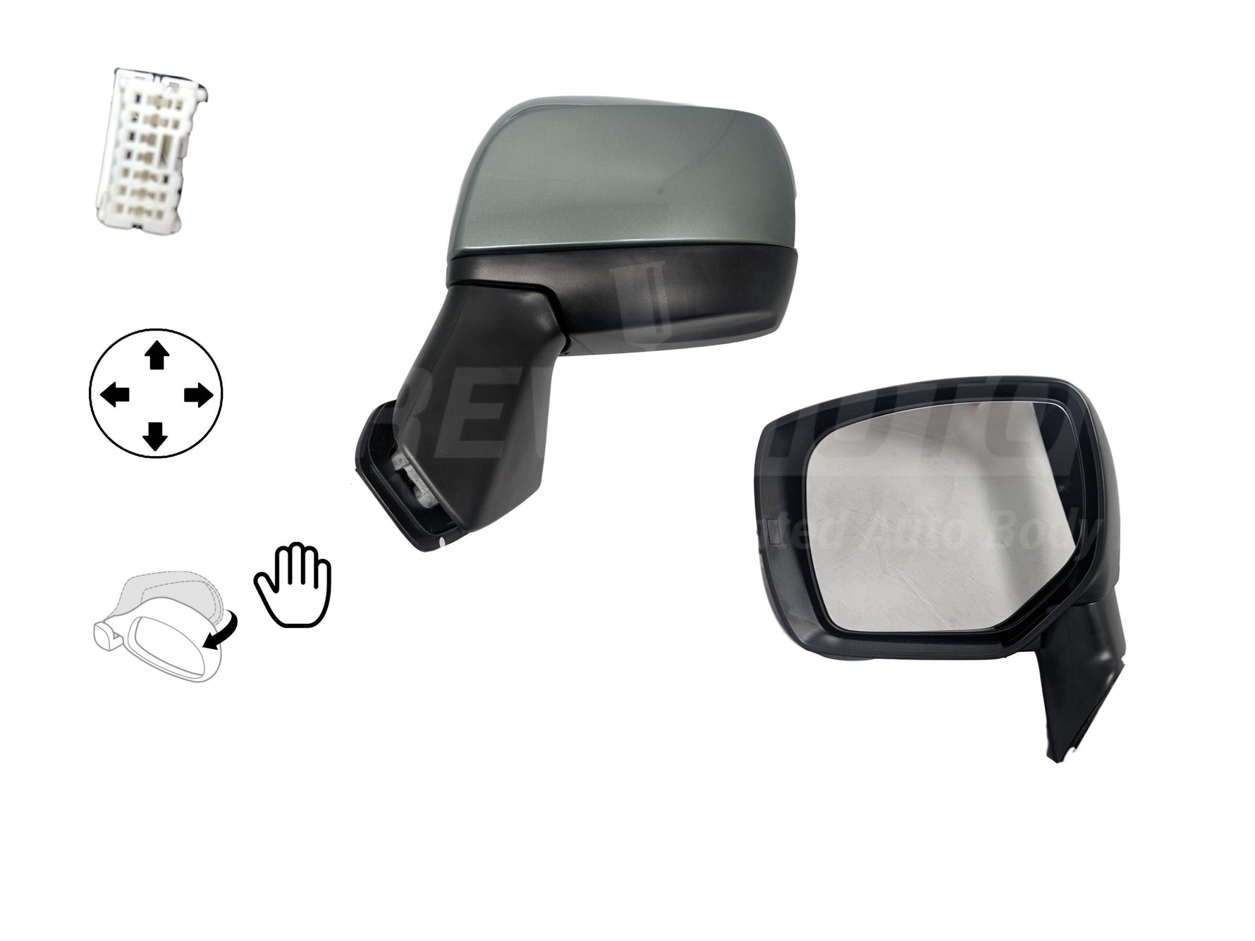 2015 Subaru Forester Side View Mirror Painted