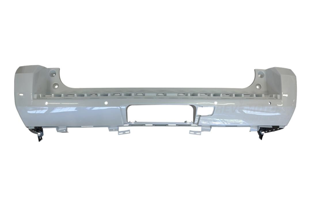2015-2016 GMC Yukon XL Rear Bumper Painted Abalone White Pearl (WA140X) 23386116 GM1100946 ReveMoto Painted Auto Parts Replacement 