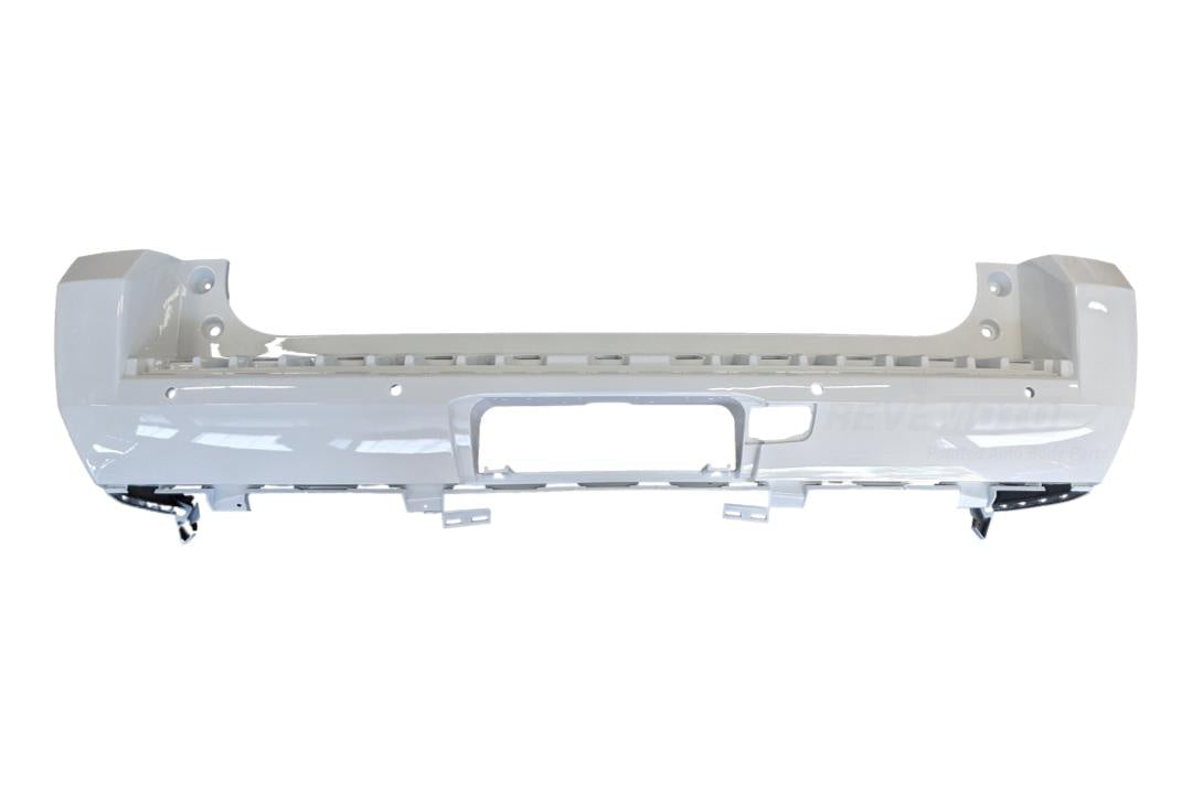 2015-2016 GMC Yukon XL Rear Bumper Painted Olympic White (WA8624) 23386116 GM1100946 ReveMoto Painted Auto Parts Replacement 