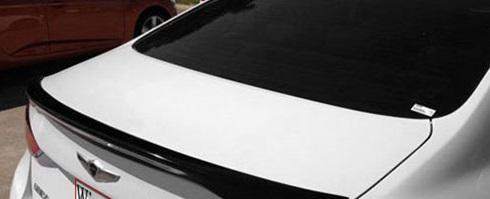 2015-2016 Hyundai Genesis Spoiler, Primed and Ready to Paint
