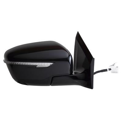 2015-2018 Nissan Murano Passenger Side Power Door Mirror Power, Manual Folding, Non-Heated, w/ Signal Light, w/o Side View Camera_NI1321256