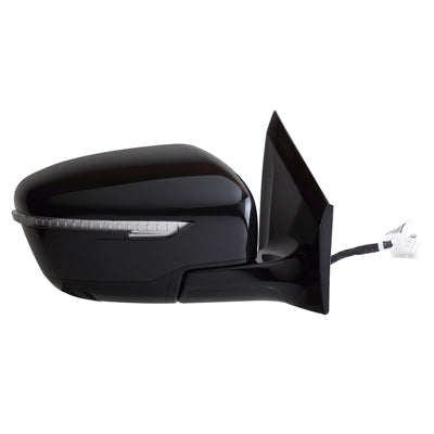 2015-2018 Nissan Murano Passenger Side Power Door Mirror Power, Manual Folding, Non-Heated, w/ Signal Light, w/o Side View Camera_NI1321256