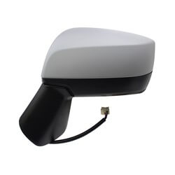 2015-2016 Subaru Impreza Driver Side Door Mirror (Sedan-Wagon; Heated; w-o Turn Signal; Power; Manual Folding) SU1320134