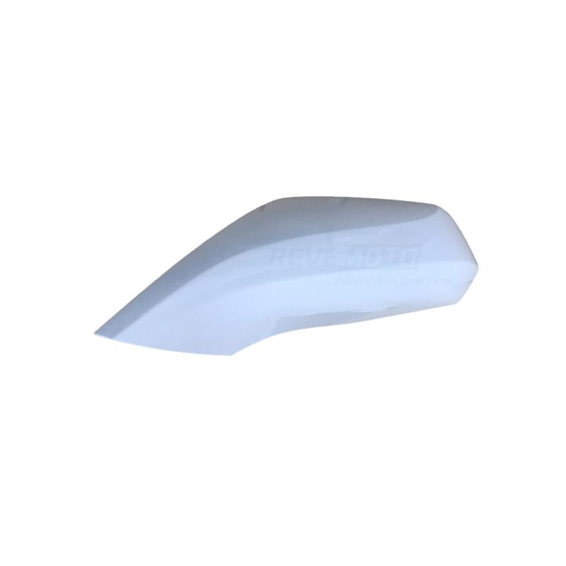 2015 Chevrolet Camaro Side View Mirror Painted Olympic White (WA8624) WITH Power, Heat WITHOUT Auto-Dimming Left, Driver-Side 22762494