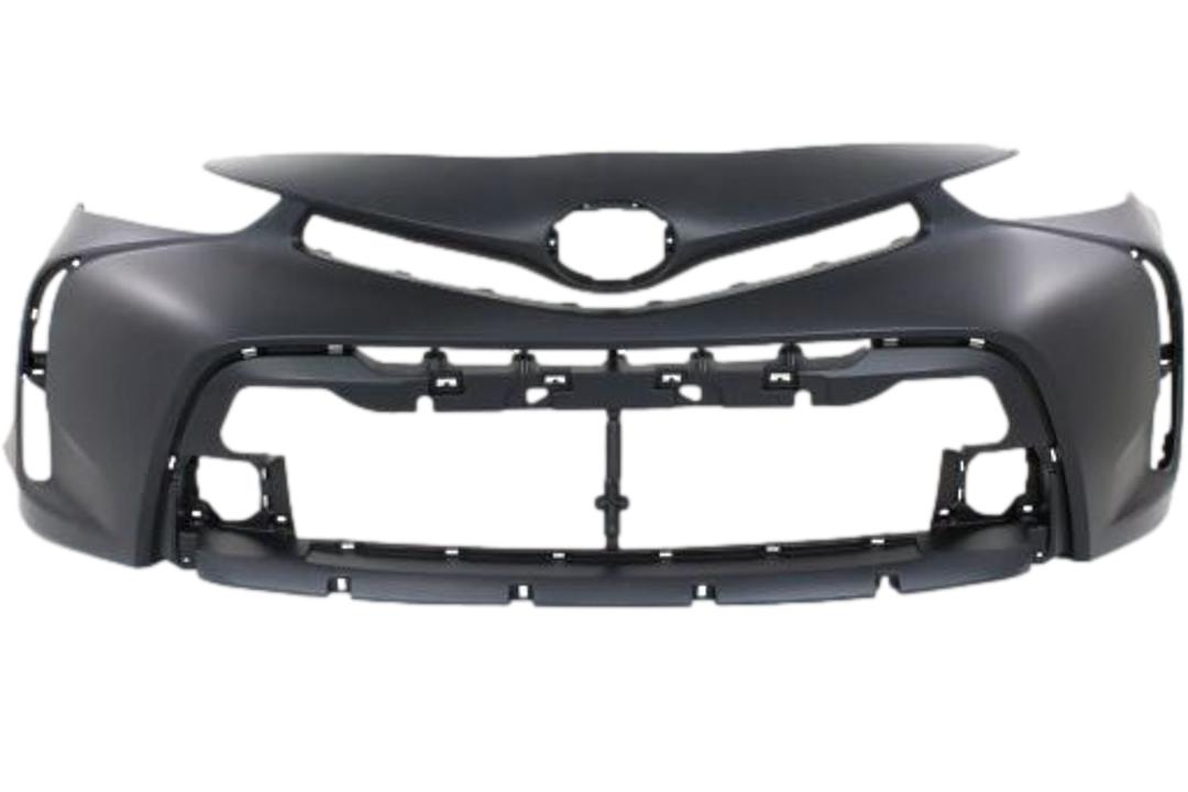 2015-2017 Toyota Prius V Front Bumper Painted