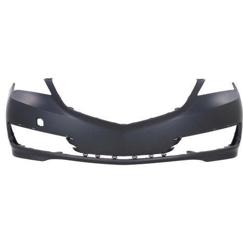 2015 Acura TLX Front Bumper Cover (W-out Park Assist Sensor Holes; W/out Head Light Washer Holes; w/o Advance Pkg)