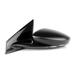 2015-2017 Chrysler 200 Mirror (Driver Side); Sedan ; Power; Power Folding; Heated ; w/o Blindspot Detection; w/o Turn Signal; w/ Memory; Gloss Black Body; Paint to Match Cap; CH1320438; 5MJ53TZZAF