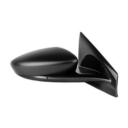 2015-2017 Chrysler 200 Mirror (Passenger Side); Sedan ; Power; Power Folding; Heated ; w/o Blindspot Detection; w/o Turn Signal; w/o Memory; Gloss Black Body; Paint to Match Cap; CH1321437; 5MJ48TZZAF
