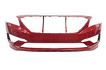 2015-2017 Hyundai Sonata Front Bumper Painted (Standard Models) Scarlet Red (PR3) 86511C2000 HY1000205 ReveMoto Painted Auto Parts Replacement 