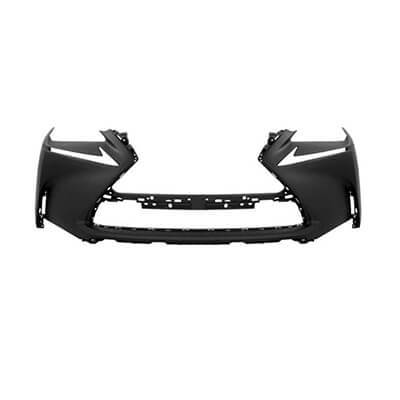 2015-2017 Lexus NX200T Front Bumper; w_ F-Sport Package; w_ HL Washer Holes; w_o Park Assist Sensor Holes; Made of Plastic; LX1000300; 5211978918