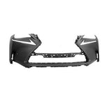 2015-2017 Lexus NX200T Front Bumper; w_ F-Sport Package; w_o HL Washer Holes; w_ Park Assist Sensor Holes; LX1000301; 5211978912