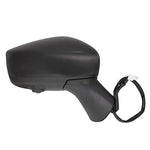 2015-2017 Nissan Versa Fits Passenger Side View Mirror S S Plus SL SV Models w Heated Glass with Side View Camera Manual Folding, Convex Glass-NI1321265