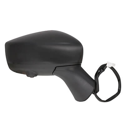 2015-2017 Nissan Versa Fits Passenger Side View Mirror S S Plus SL SV Models w Heated Glass with Side View Camera Manual Folding, Convex Glass-NI1321265