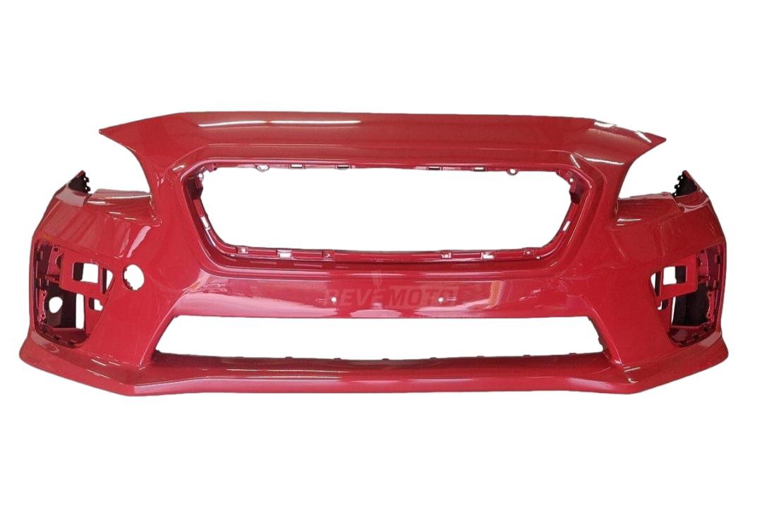 2015-2017 Subaru WRX Front Bumper Painted Pure Red M7Y Sedan 57704VA000 SU1000175