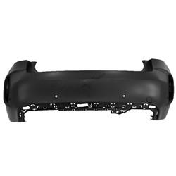 2015-2018 BMW X6 Rear Bumper; M Model; w/ 4 Sensor Holes; BM1100351; 51128066911