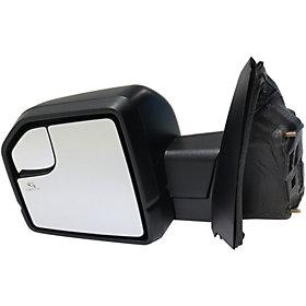 2015-2018 Ford F150 Driver Side Door Mirror (Heated; w- Memory; w- Puddle Lamp; w- Turn Signal; w-o Blind Spot Identification; w-o Spotlight;Power Folding) FO1320530