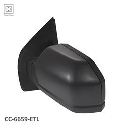 2015-2018 Ford F150 Driver Side Power Door Mirror (Standard Type; w- Power Adjust Glass; w-o Side View Camera; w-o Turn Signal; Manual Folding) FO1320522
