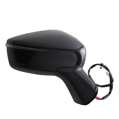 2015-2018 Nissan Versa Passenger Side View Mirror SR Model Non-Heated Manual Folding w Led Turn Signal_NI1321266