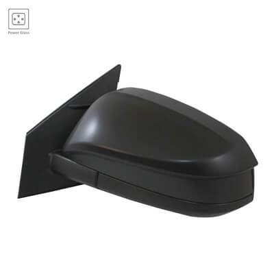 2015-2018 Toyota RAV4 Mirror (Driver Side); North American Built Models; Power; w_o Turn Signal; w_ Convex Spotter Glasss; Textured Cap; TO1320345; 879400R210