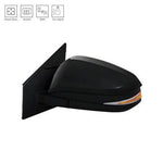 2015-2018 Toyota RAV4 Mirror (Driver Side); Power; w_ Heated; w_ Blind Spot Indicator; w_ Turn Signal; TO1320343; 879400R190C0