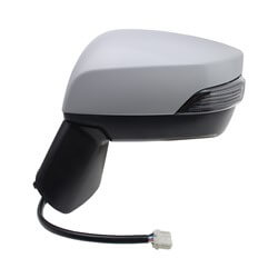 2015-2019 Subaru WRX Driver Side Door Mirror (Heated; w-Turn Signal; Power; Manual Folding) SU1320135