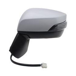 2015-2019 Subaru WRX Driver Side Door Mirror (Heated; w-Turn Signal; Power; Manual Folding) SU1320135