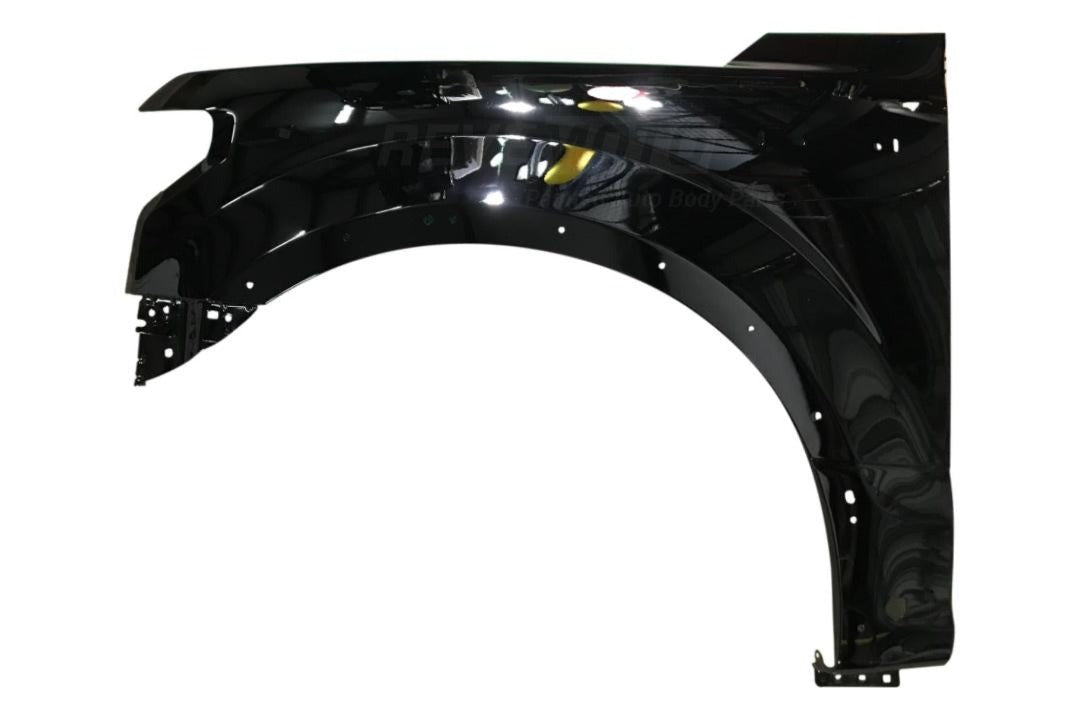 18894 - 2015-2020 Ford F150 Fender Painted Left, Driver-Side Absolute Black (G1) JL3Z16006C FL3Z16006C VL3Z16006D FO1240300 ReveMoto Painted Auto Parts Replacement