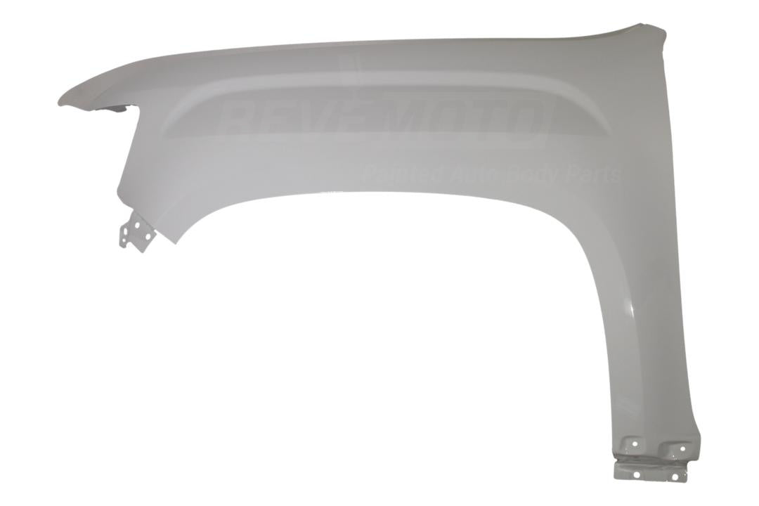2015-2022 GMC Canyon Driver-Side Fender Painted Olympic White (WA8624) 23354492_GM1240405