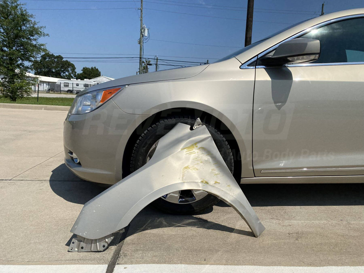2015 Buick Lacrosse Painted Fender - ReveMoto Painted Car Parts