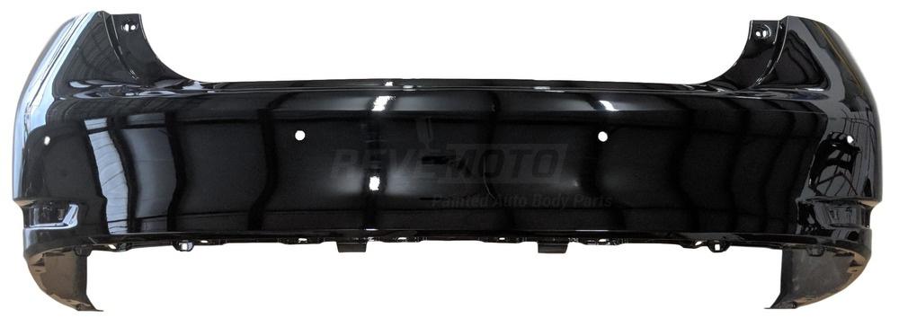 2014 Lexus GS350 F-Sport Sedan Rear Bumper with Sensor Holes, Painted Obsidian (212)_5215930964