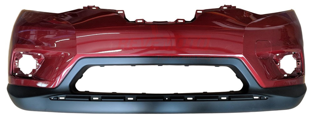 2015 Nissan Rogue Front Bumper Painted Red Pearl (NAH)(1); 620224BA0H