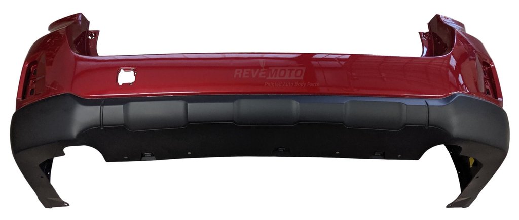 2017 Subaru Outback Rear Bumper, Without Park Assist Sensor Holes, Part 
