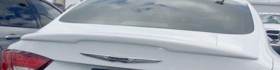2015 - 2016 Chrysler 200 Spoiler, Primed and Ready to Paint