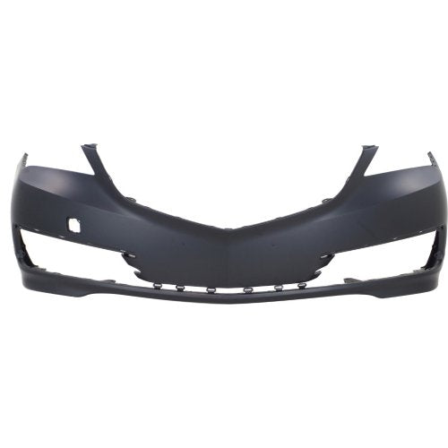 2015 Acura TLX Front Bumper Cover (W-out Park Assist Sensor Holes; W/out Head Light Washer Holes; w/o Advance Pkg) ReveMoto Painted Auto Body Parts
