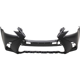 2016-2016 Lexus GS200T Front Bumper; w/o F Sport Package; w/o HL Washer Holes; w/o Park Assist Sensor Holes; LX1000329; 521193F958