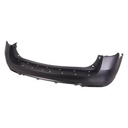 2016-2017 Chevrolet Equinox Rear Upper Bumper Cover Upper wo Park Assist Sensor Holes wo Blind Spot Brackets_GM1114108