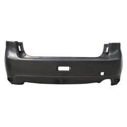 2016-2017 Mitsubishi Outlander Rear Bumper (Sport Model; w- Flares; w-o Park Assist Sensor Holes) MI1100302