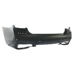 2016-2018 BMW 7Series Rear Bumper; Sedan- w_ M-Package; w_ Park Assist Sensor Holes; w_ 6 Sensor Holes; BM1100357; 51128064760