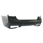 2016-2018 BMW 7Series Rear Bumper; Sedan- w_ M-Package; w_ Park Assist Sensor Holes; w_ 6 Sensor Holes; BM1100357; 51128064760
