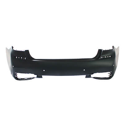 2016-2018 BMW 7Series Rear Bumper; Sedan- w_ M-Package; w_o Park Assist Sensor Holes; w_ 4 Sensor Holes; BM1100356; 51128064758