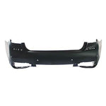 2016-2018 BMW 7Series Rear Bumper; Sedan- w_ M-Package; w_o Park Assist Sensor Holes; w_ 4 Sensor Holes; BM1100356; 51128064758