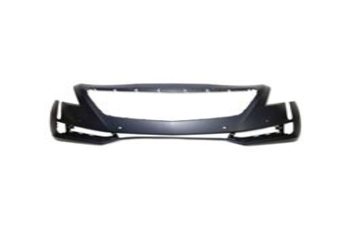 2016-2018 Cadillac CT6 Front Bumper (w-Park Assist Sensor Holes; w-o Surround View) GM1000A03