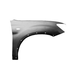 2016-2018 Mitsubishi Outlander Front Passenger Side Fender (Sport Model; w-Flare Holes; w- Lamp Hole) MI1241181