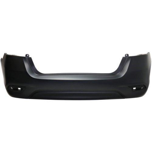 2016-2019 Nissan Sentra Rear Bumper Cover Standard Type; Except SR Models NI1100312 ReveMoto Replacement Painted Auto Parts