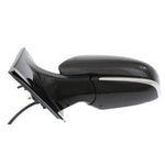 2016-2018 Toyota Prius Mirror (Driver Side); Power; Heated; Manual Folding; w_o Blind Spot Detection; Flat Glass; Glossy Black Base; TO1320355; 8794047530